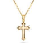 Orthodox Cross Medium Size Pendant - Dracakis Jewellers